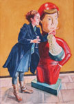 Lizzie with Frexeinet Mascot, Barcelona